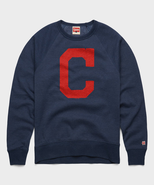 Cleveland Indians Cap Logo '08 Crewneck