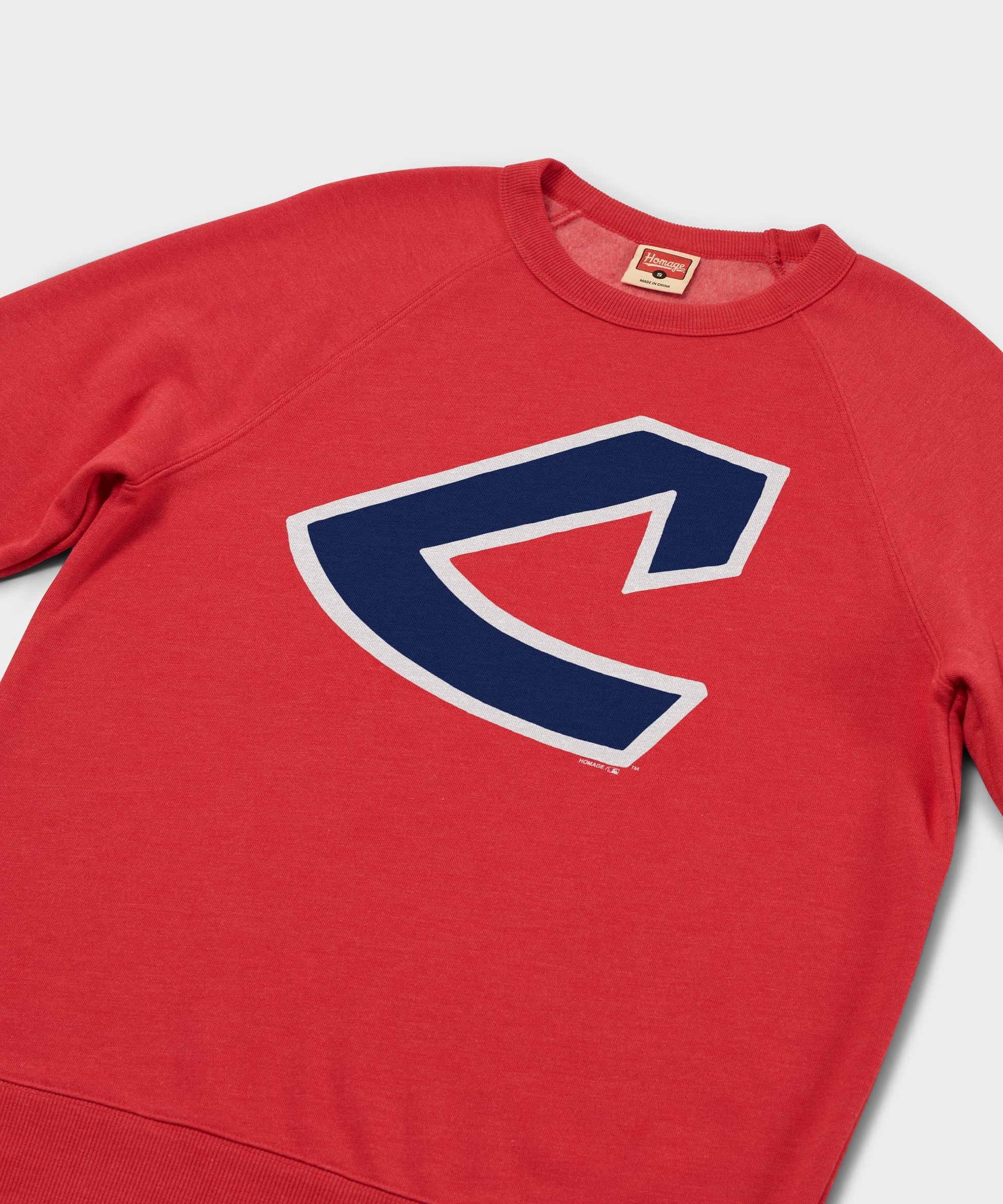 Cleveland Indians Cap Logo '73 Crewneck