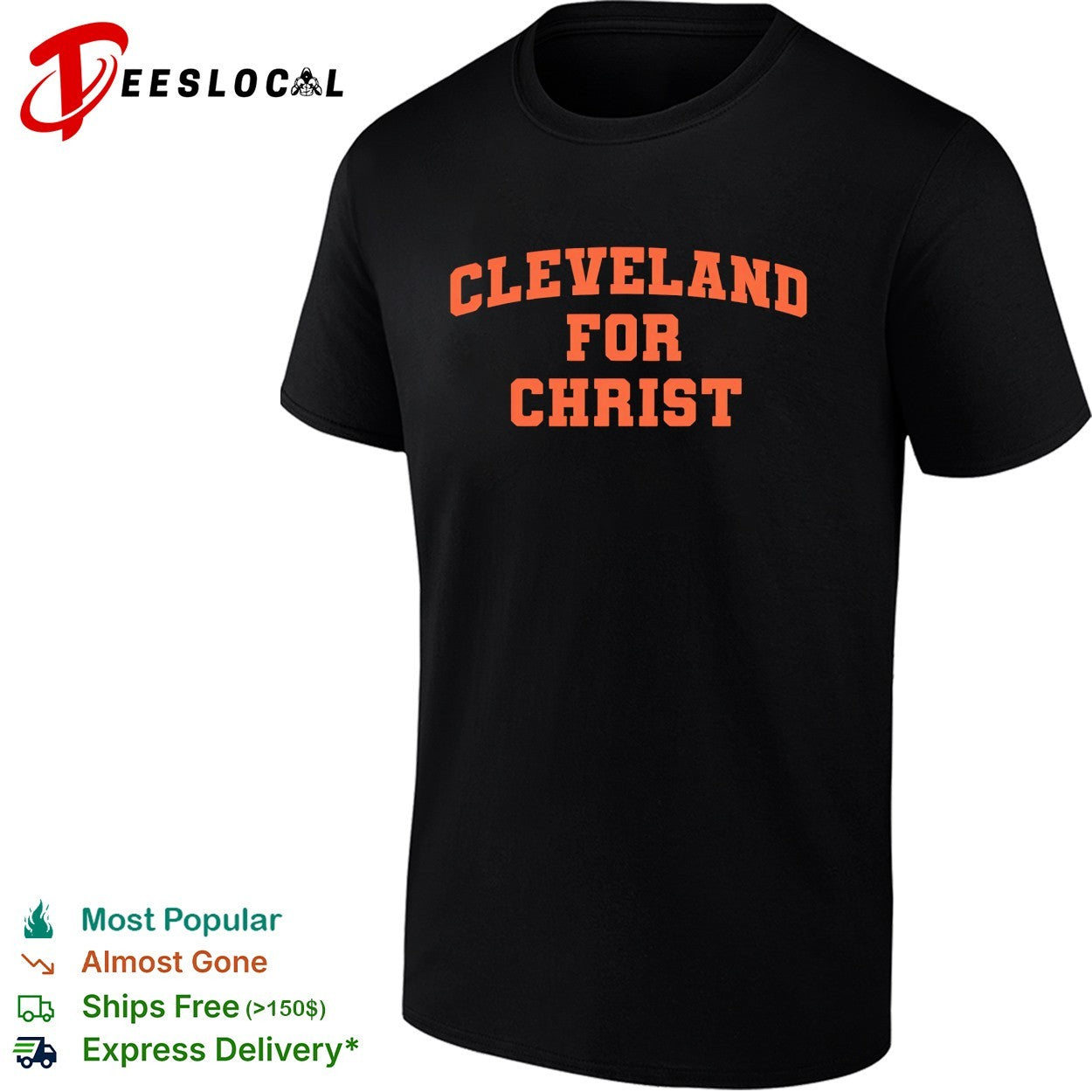 Cleveland for Christ vintage shirt