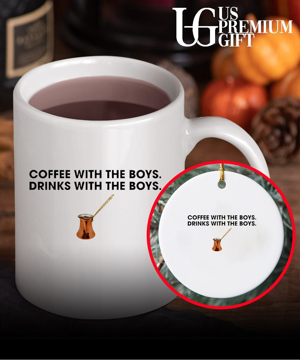 Coffee with The Boys Drinks with The Boys shirt