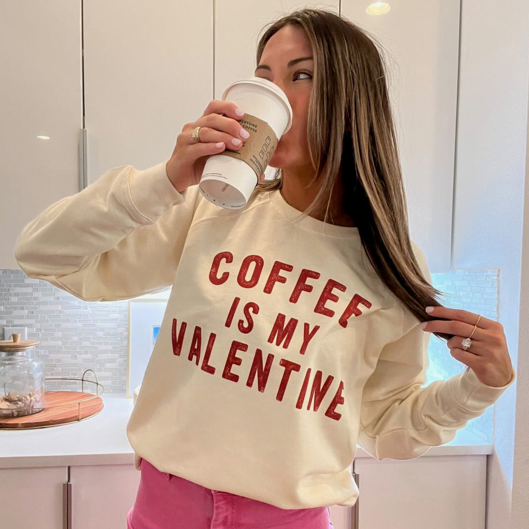 Coffee Is My Valentine - clothing by TeeHivey.com (Image 1)