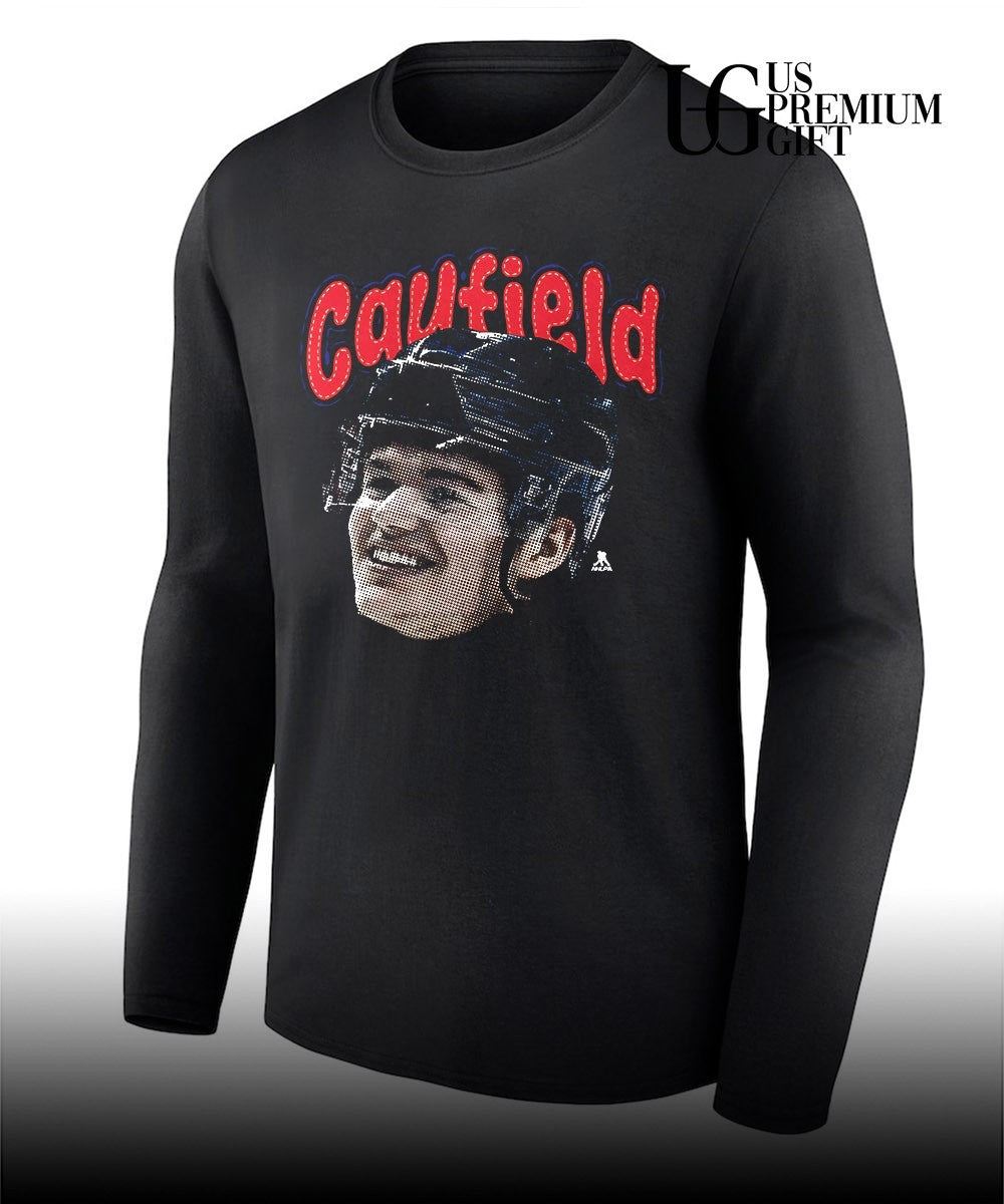 Cole Caufield Montreal Canadiens NHLPA Caufield big head shirt