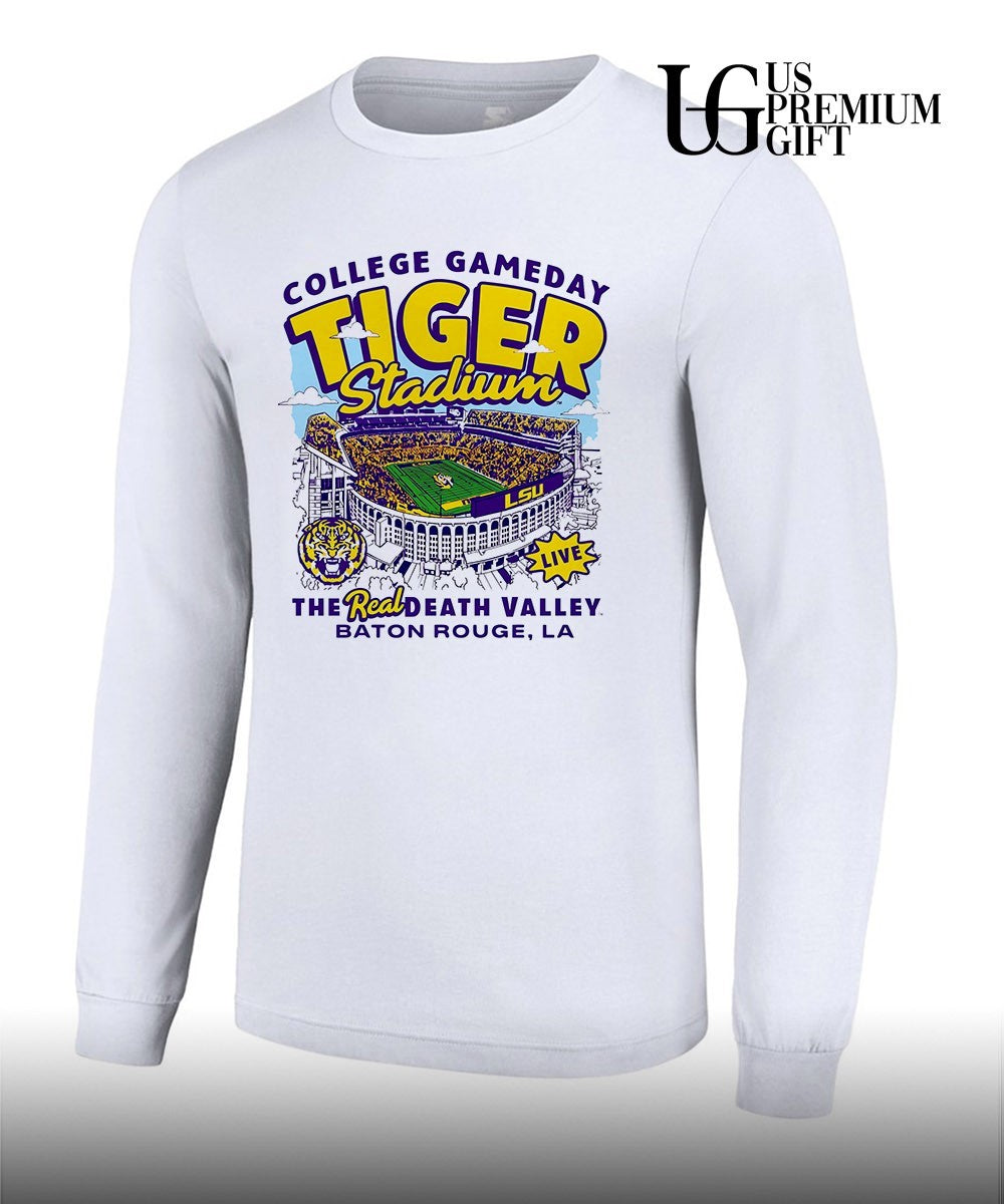 College GameDay LSU Tiger Stadium the Read Death Valley shirt