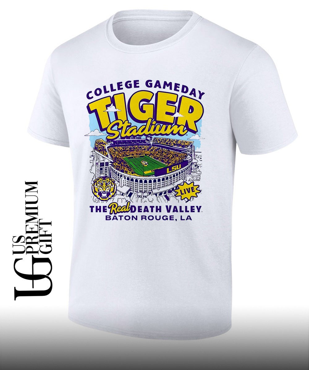College GameDay LSU Tiger Stadium the Read Death Valley shirt