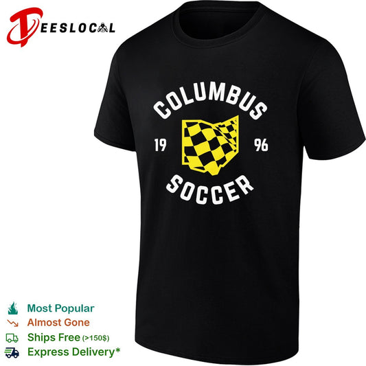 Columbus Crew checkered flag 1996 soccer shirt