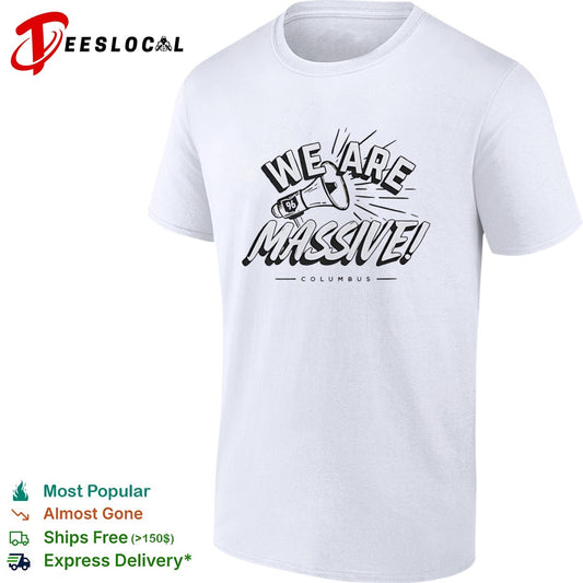 Columbus Crew megaphone we are massive 96 shirt