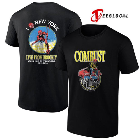 Combust you know it’s NYHC until the Death of me graphic shirt