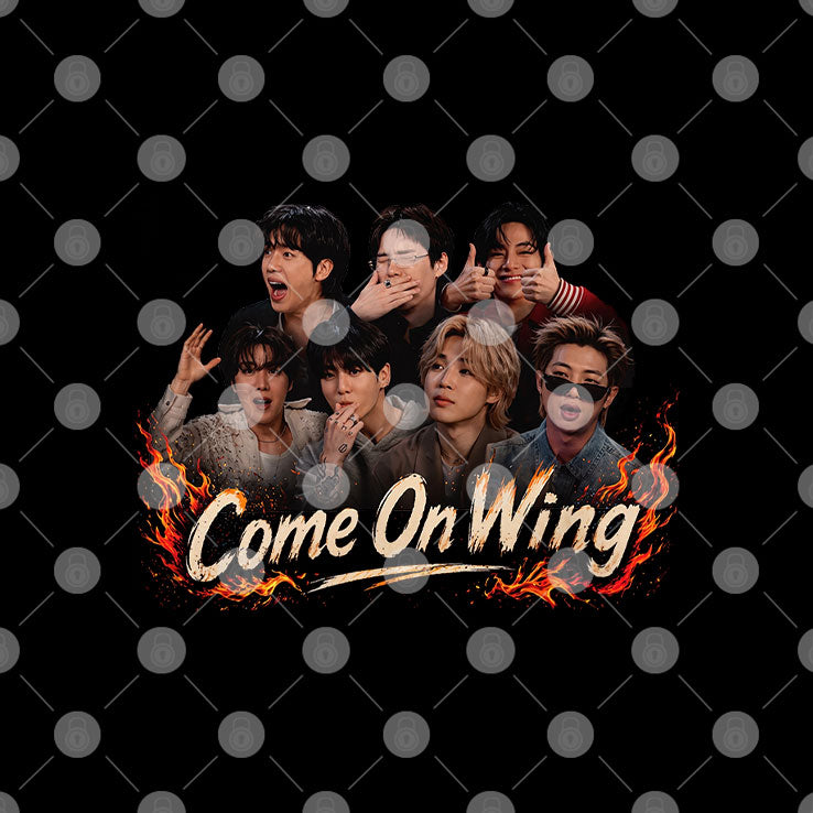 Come On Wing Funny BTS T Shirt