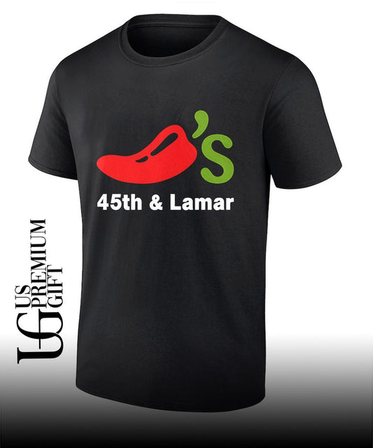 Comedian shane gillis austin chilis 45th and Lamar shirt