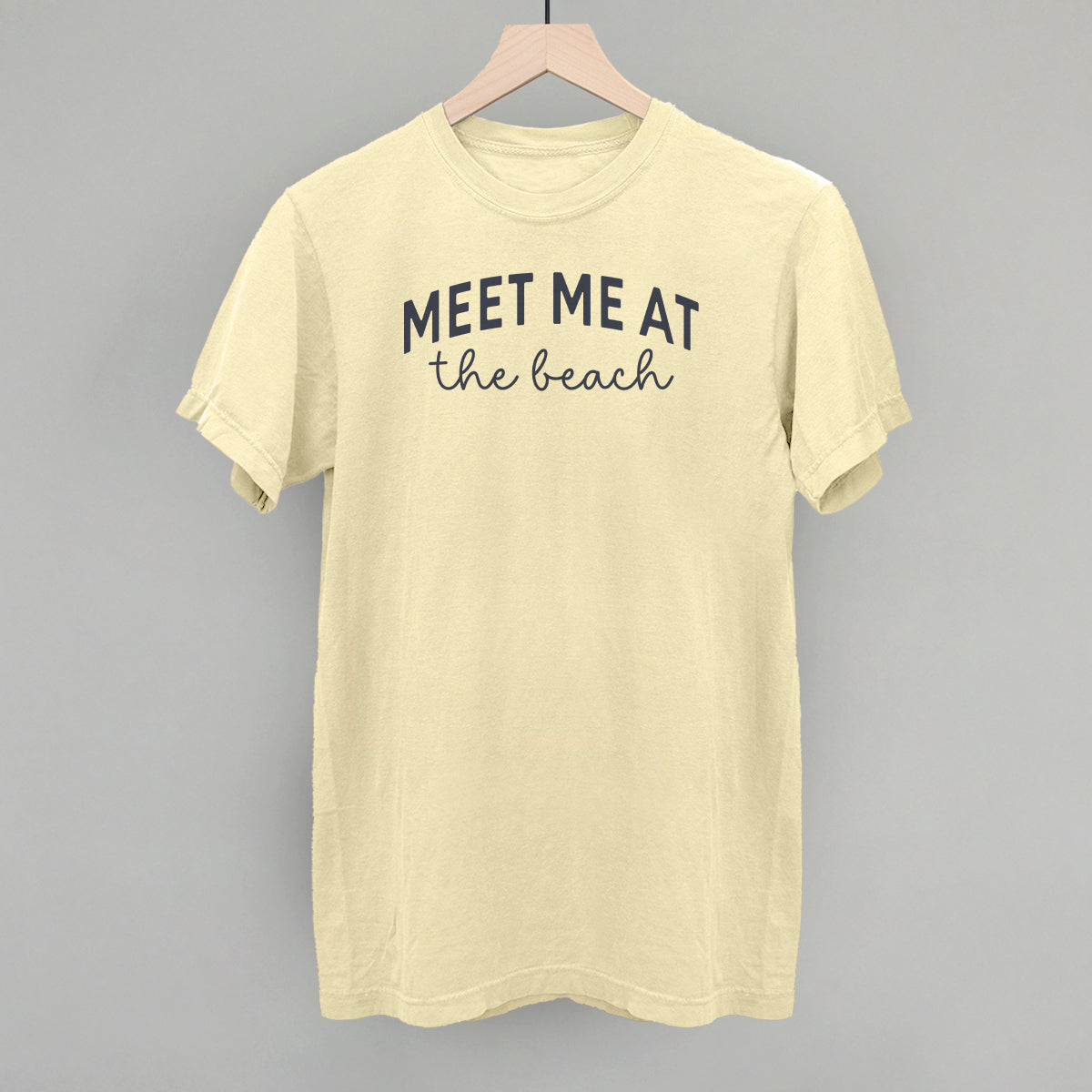 Meet Me At The Beach (Arch + Script) - clothing by TeeHivey.com (Image 1)
