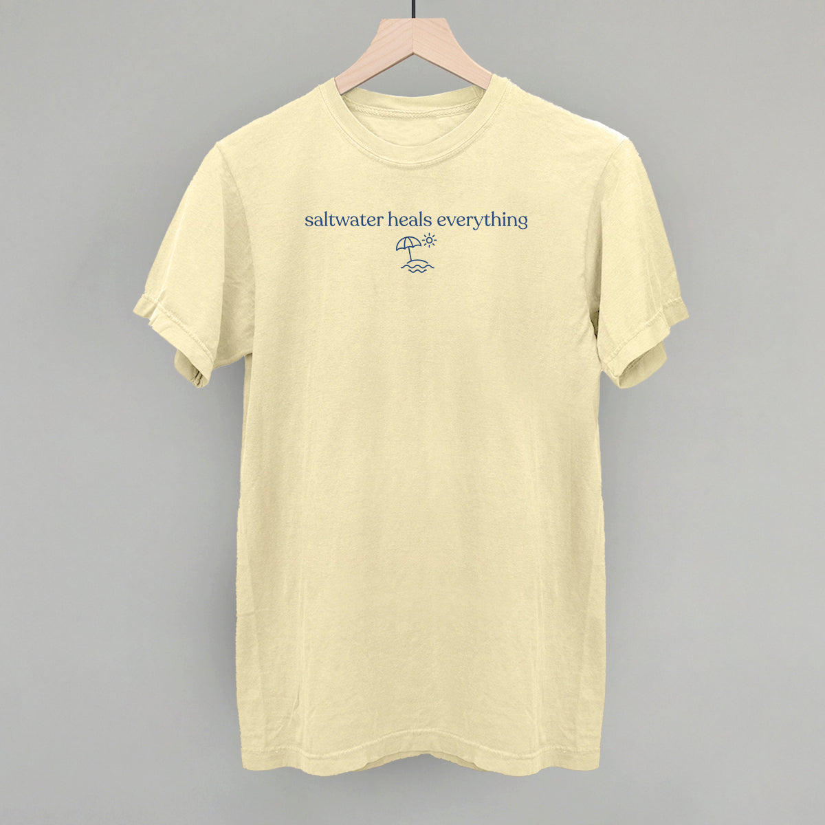 Saltwater Heals Everything Doodle - clothing by TeeHivey.com (Image 4)