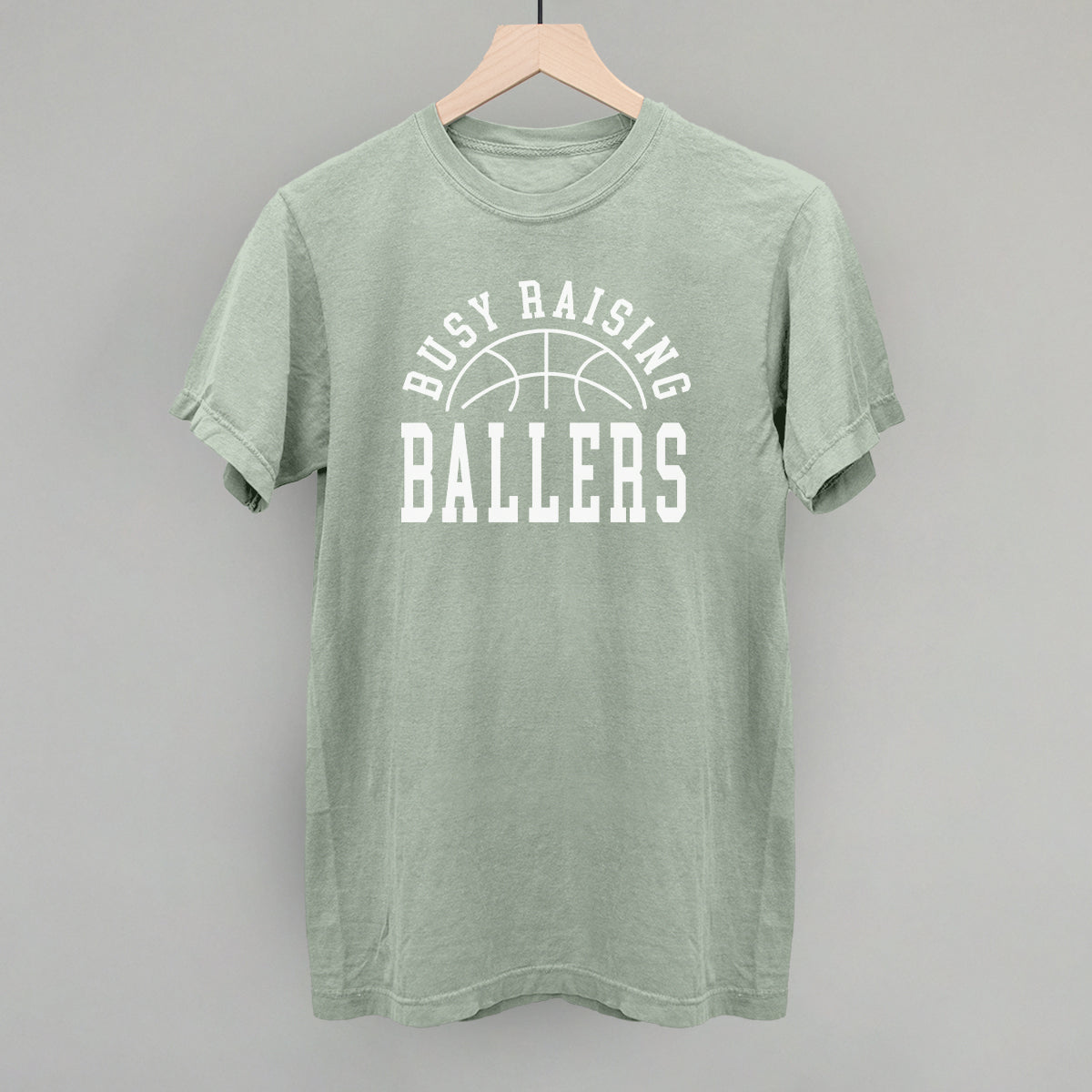 Busy Raising Ballers Basketball - clothing by TeeHivey.com (Image 3)
