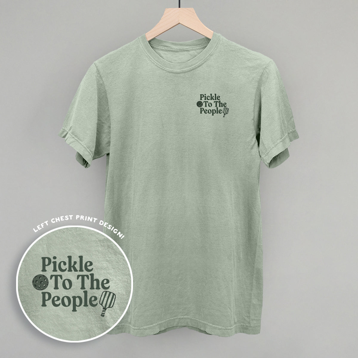 Pickle To The People (Left Chest) - clothing by TeeHivey.com (Image 4)