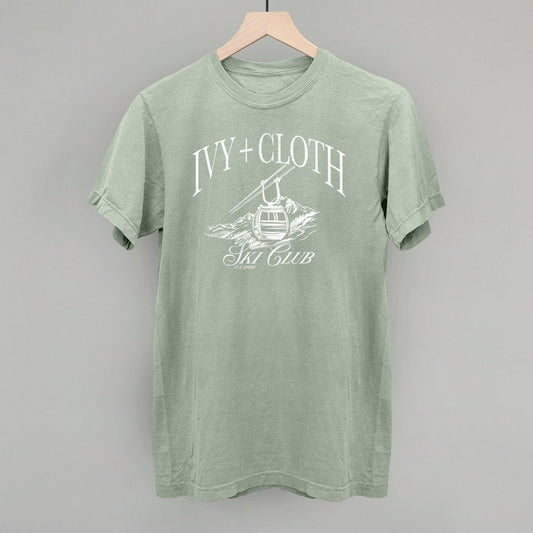 Ivy + Cloth Ski Club - clothing by TeeHivey.com (Image 1)