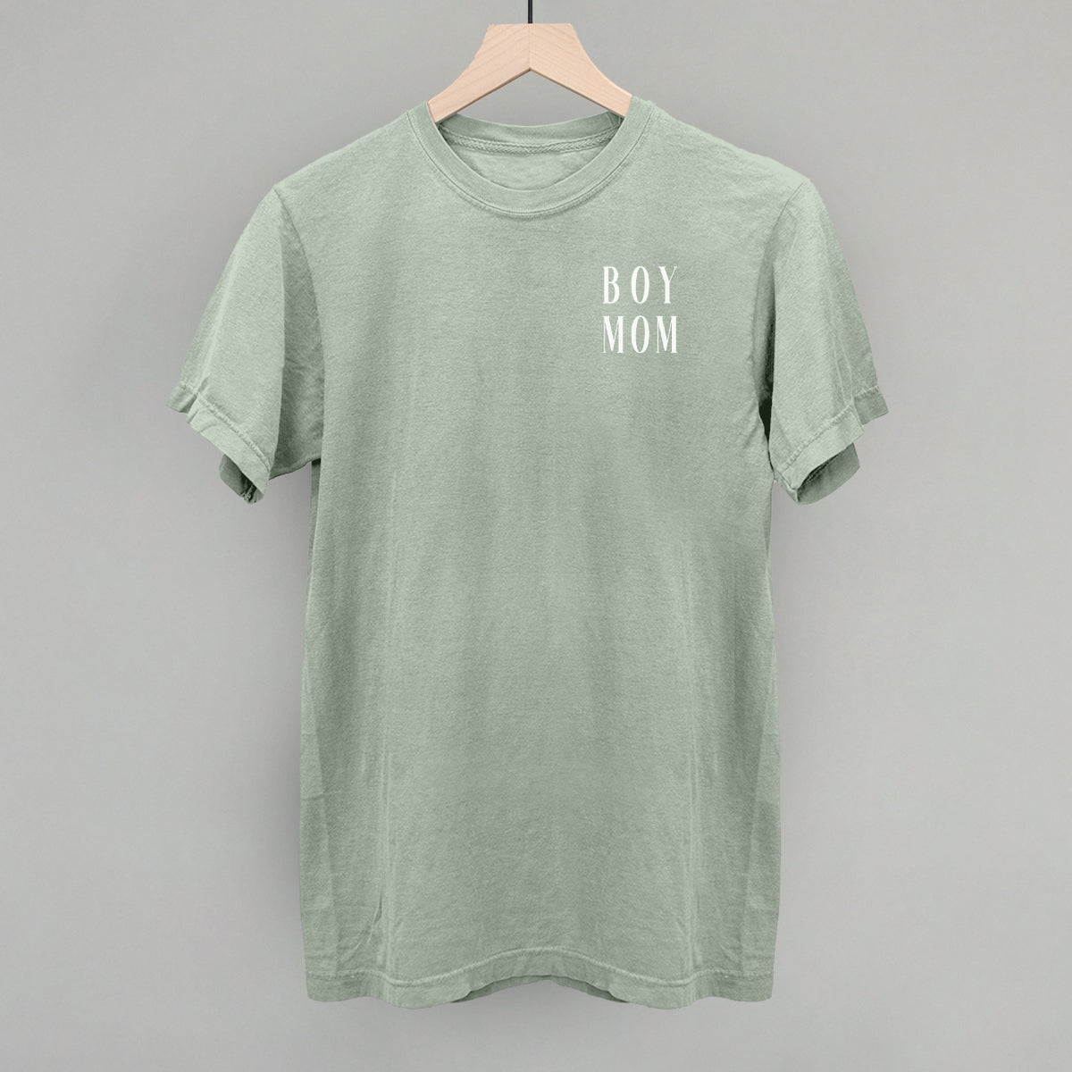 Boy Mom Block (Left Chest) - clothing by TeeHivey.com (Image 5)