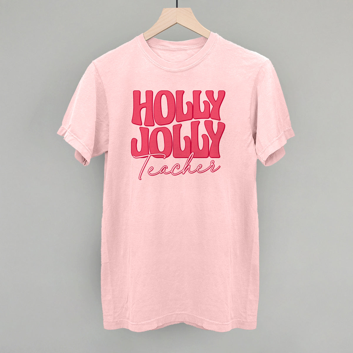 Holly Jolly Teacher - clothing by TeeHivey.com (Image 4)