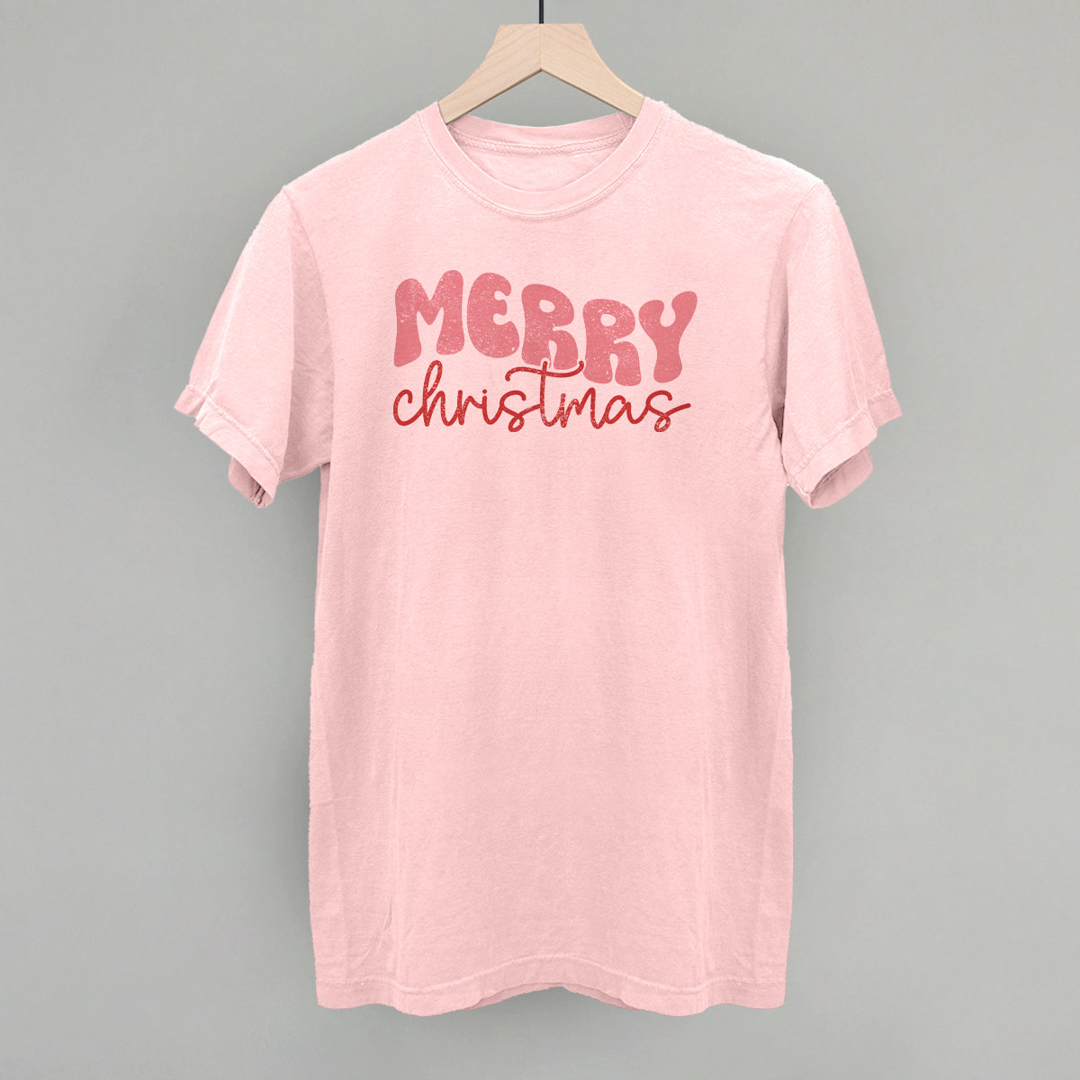 Merry Christmas (Groovy Script) - clothing by TeeHivey.com (Image 4)