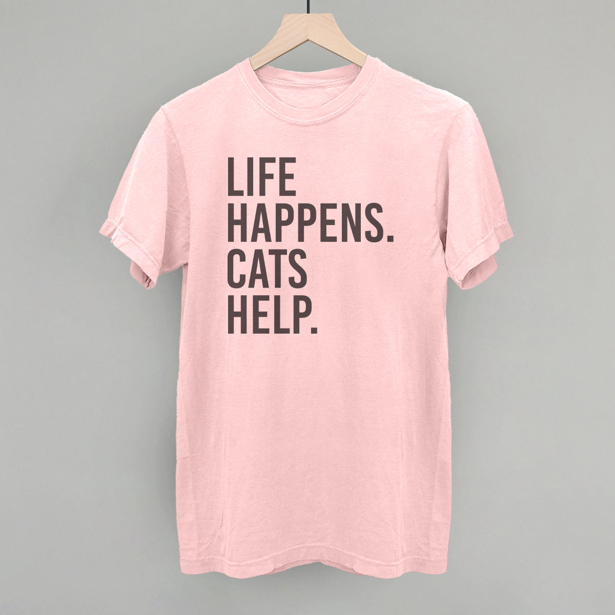 Life Happens Cats Help - clothing by TeeHivey.com (Image 4)