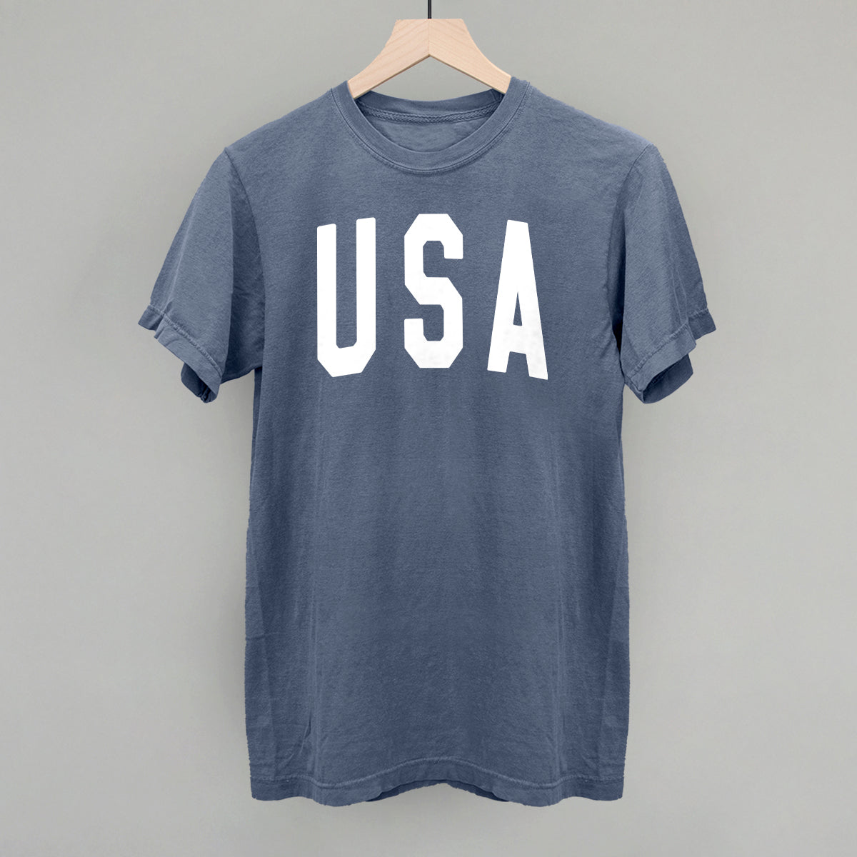 USA Collegiate (Solid White) - clothing by TeeHivey.com (Image 5)