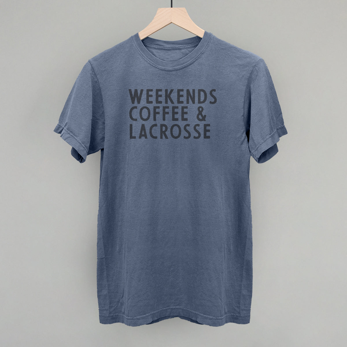 Weekends Coffee & Lacrosse - clothing by TeeHivey.com (Image 4)
