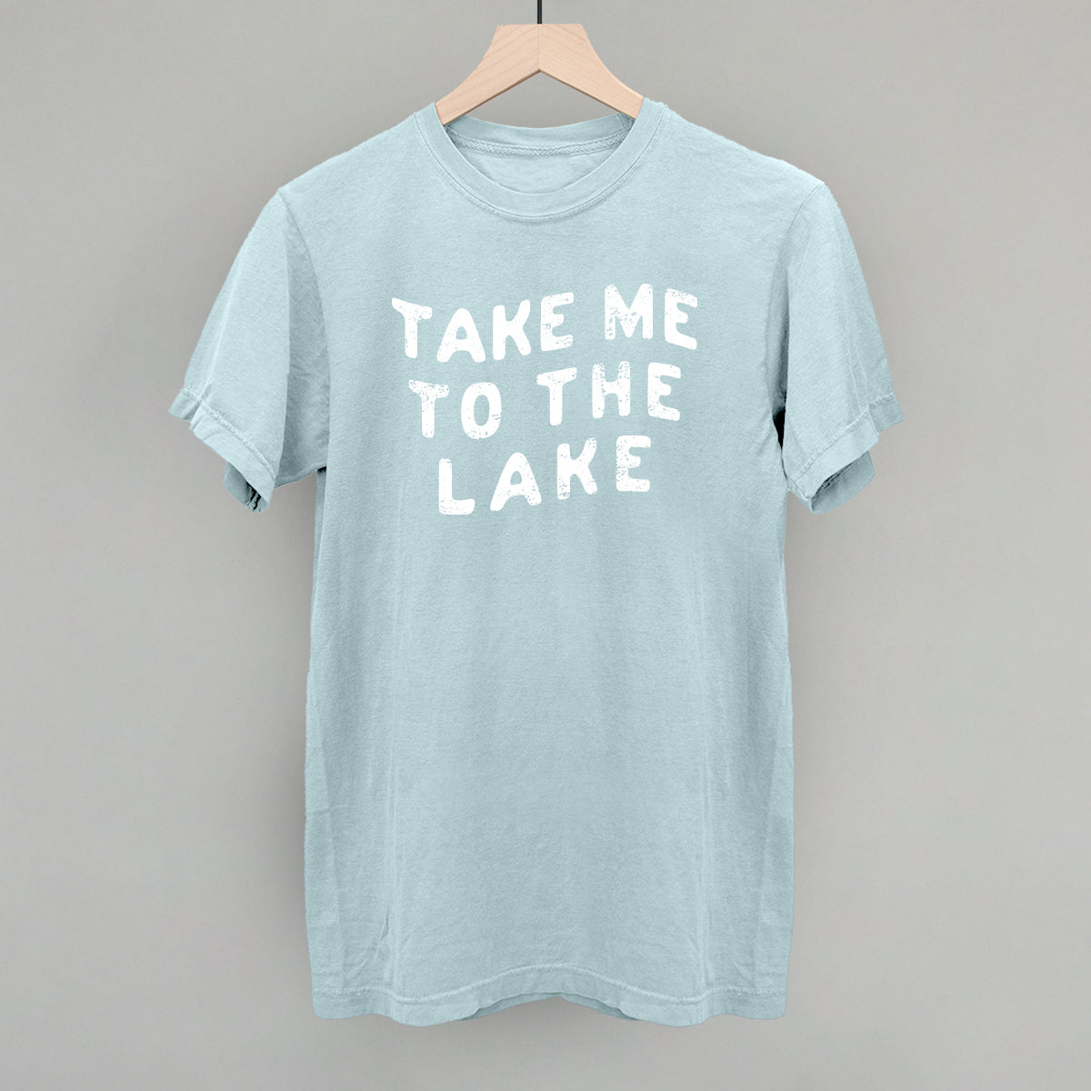 Take Me To The Lake Distressed - clothing by TeeHivey.com (Image 4)