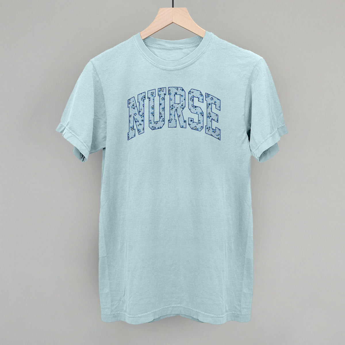 Nurse Floral Block Arch - clothing by TeeHivey.com (Image 4)