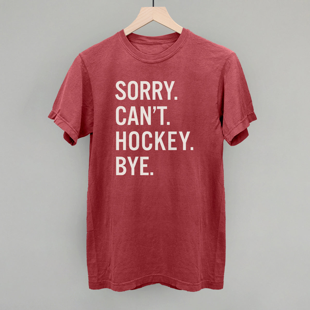 Sorry Can't Hockey Bye - clothing by TeeHivey.com (Image 2)