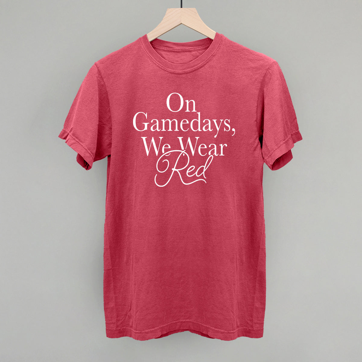 On Gamedays, We Wear Red - clothing by TeeHivey.com (Image 1)