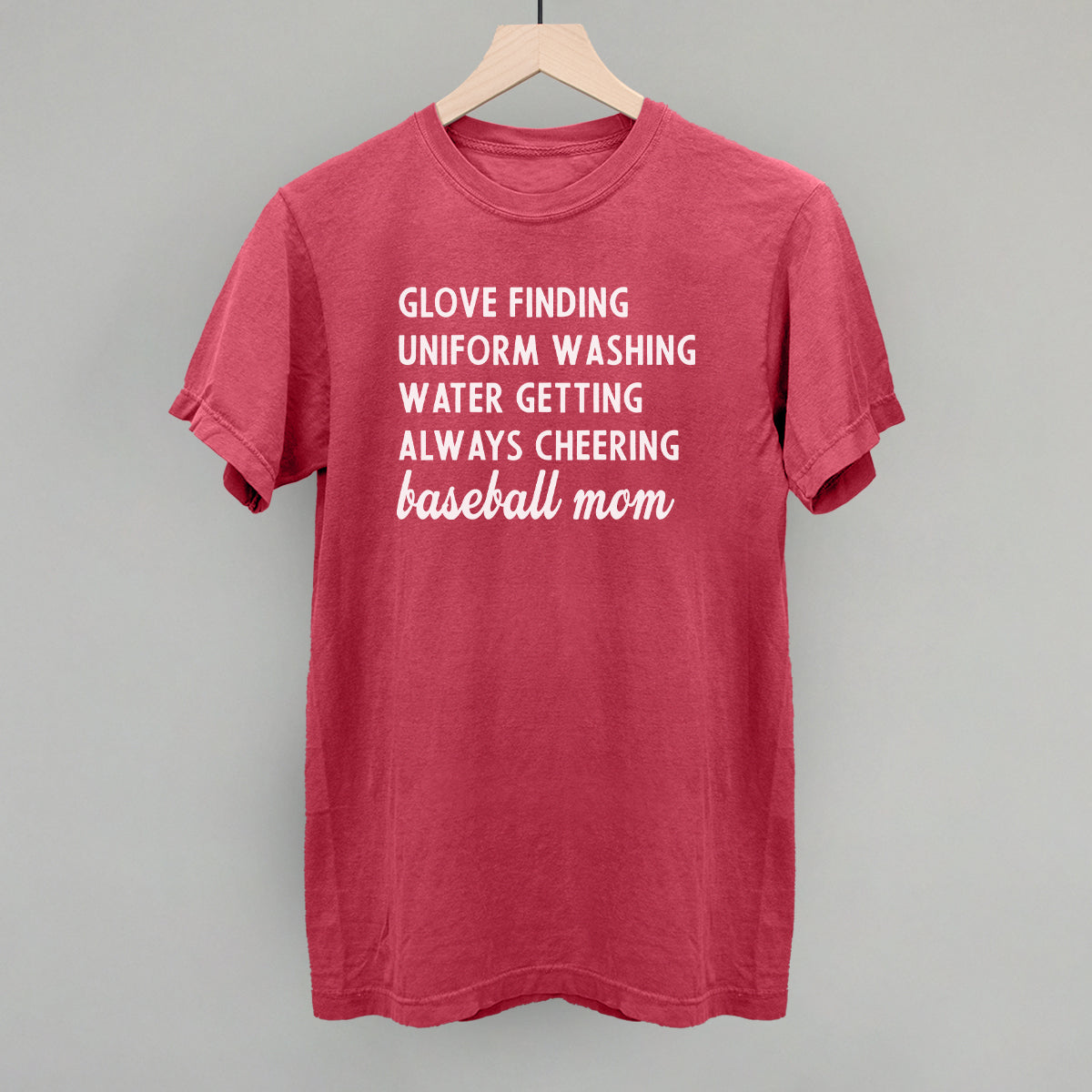 Baseball Mom Description - clothing by TeeHivey.com (Image 1)