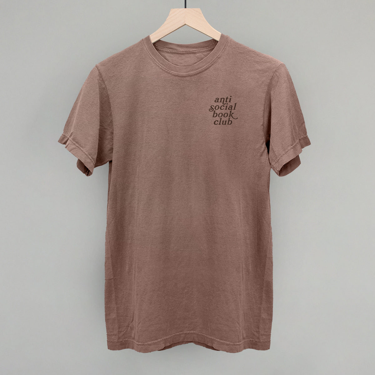 Antisocial Book Club (Left Chest) - clothing by TeeHivey.com (Image 1)