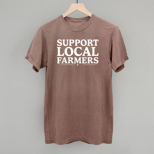 Support Local Farmers (White) - clothing by TeeHivey.com (Image 1)