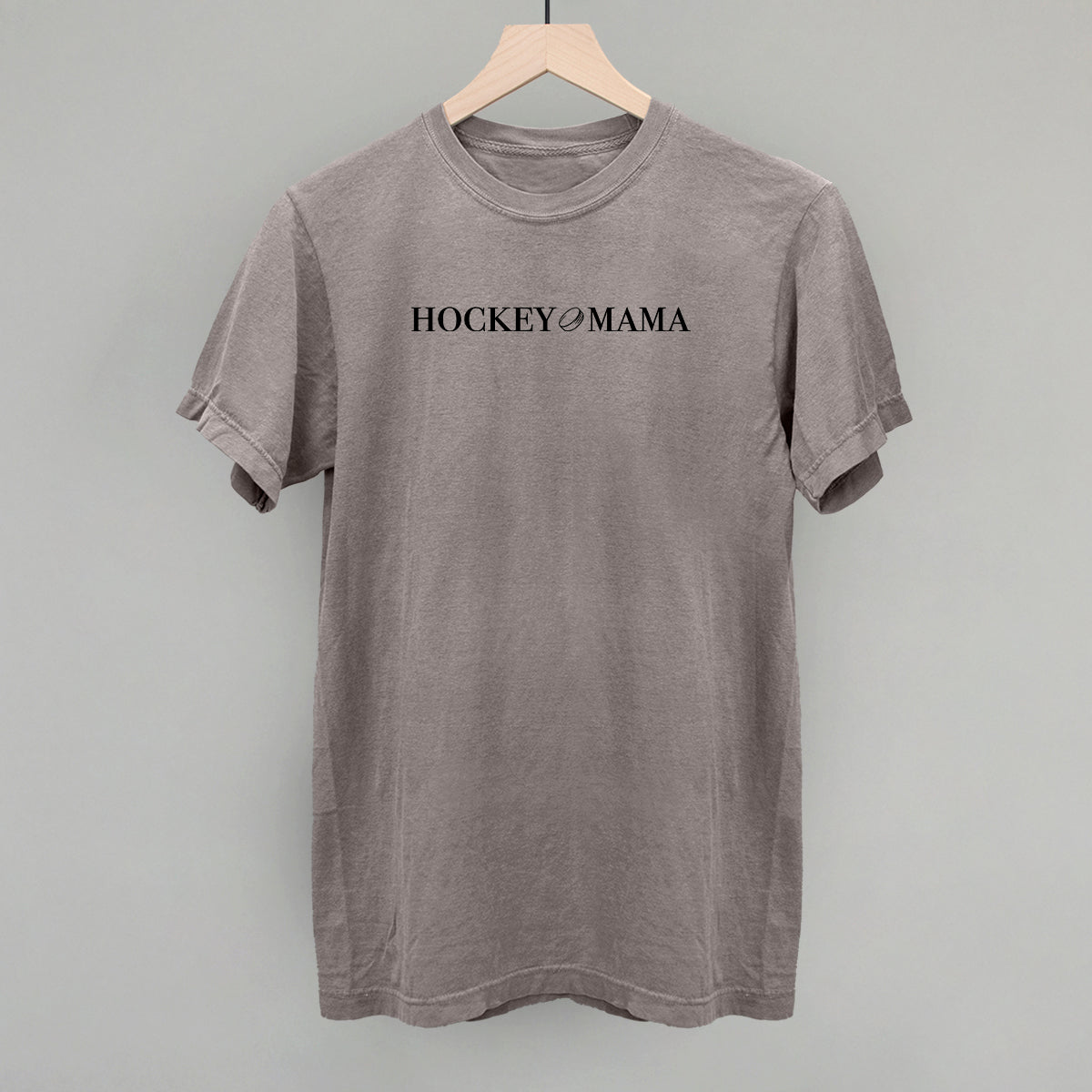 Hockey Mama (Serif + Doodle) - clothing by TeeHivey.com (Image 1)