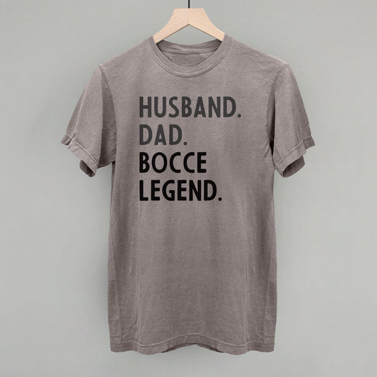 Husband Dad Bocce Legend - clothing by TeeHivey.com (Image 1)