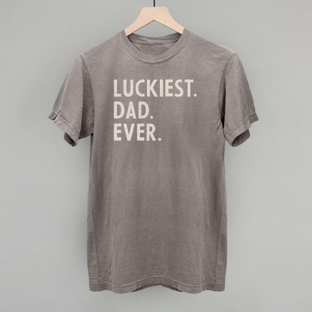 Luckiest Dad Ever - clothing by TeeHivey.com (Image 4)