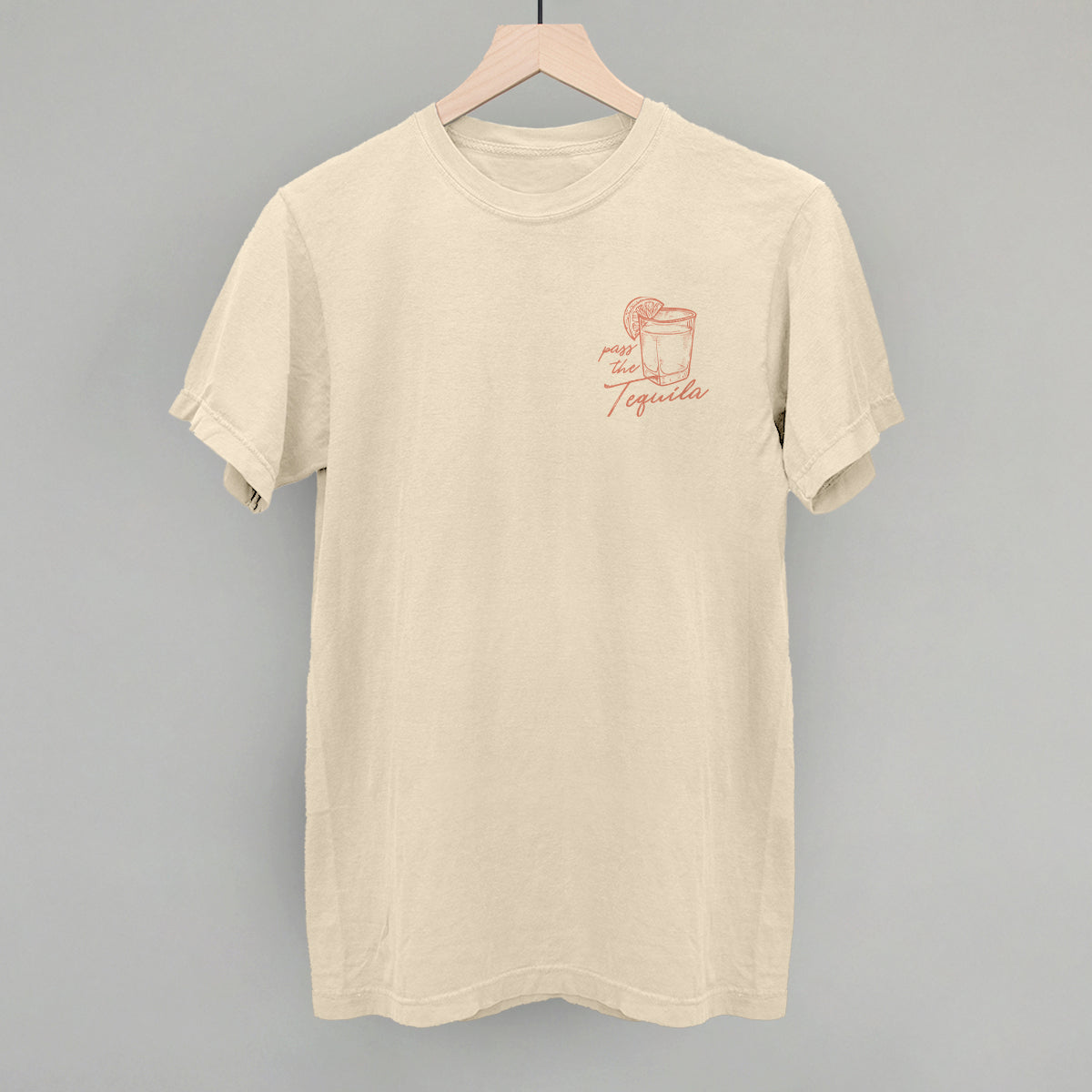 Pass The Tequila (Left Chest) - clothing by TeeHivey.com (Image 4)