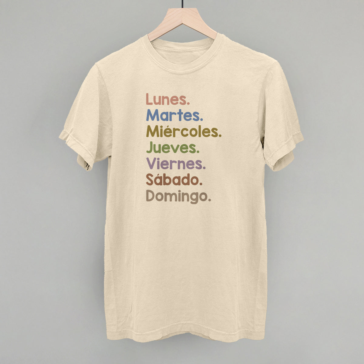 Dias De La Semana Colorful