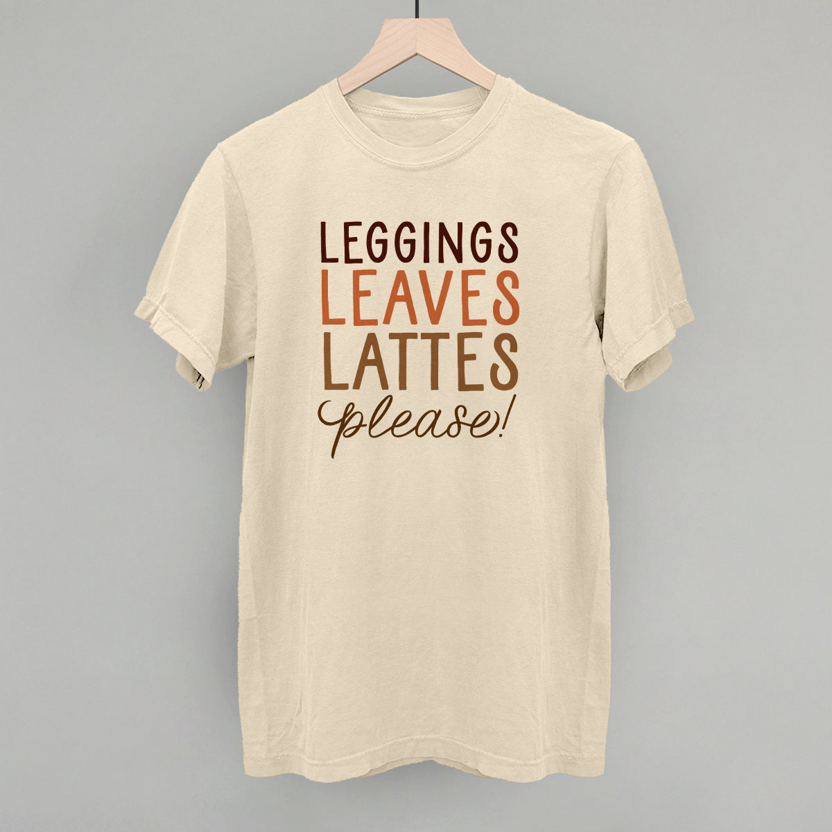 Leggings, Leaves, Lattes Please! - clothing by TeeHivey.com (Image 3)