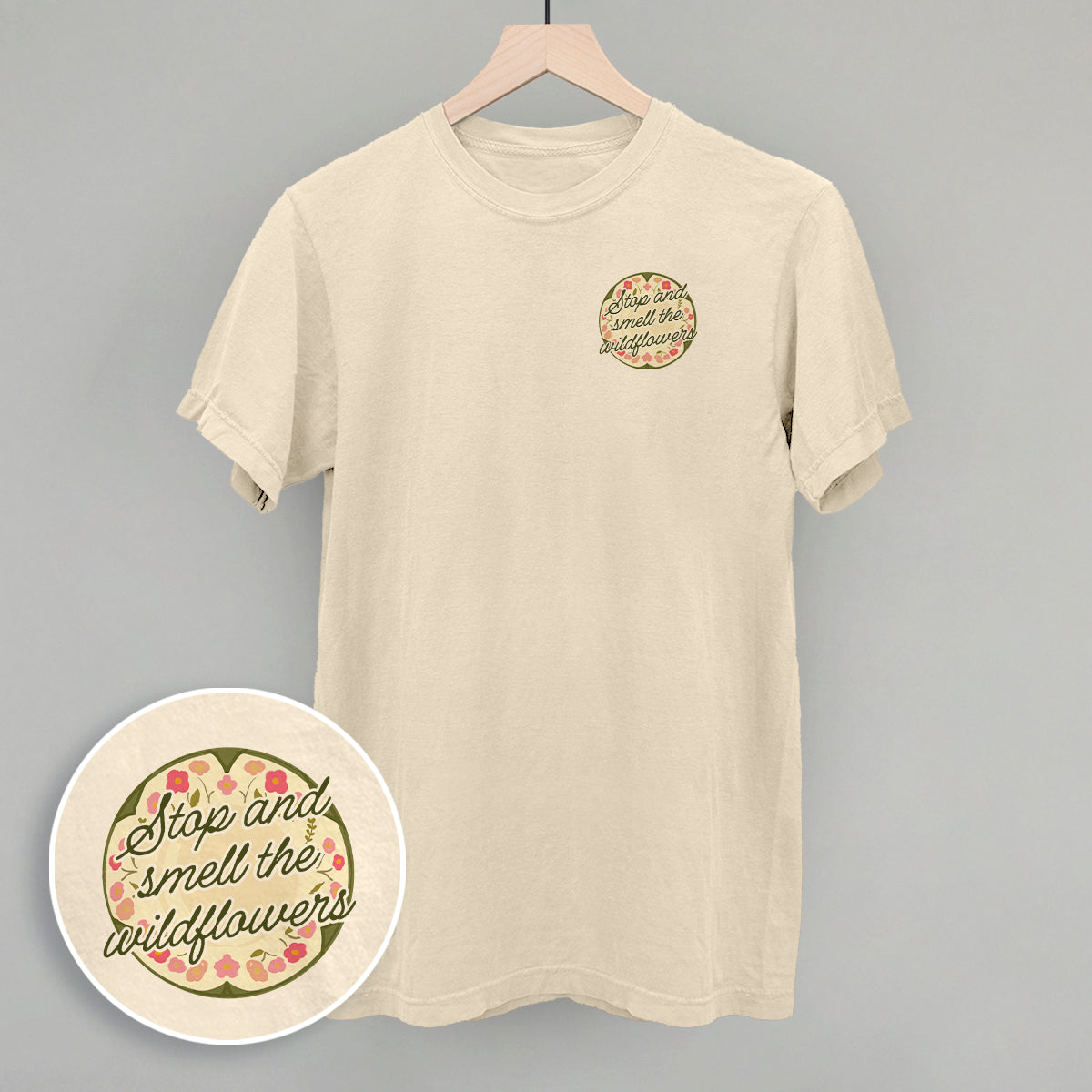 Stop And Smell The Wildflowers (Left Chest)