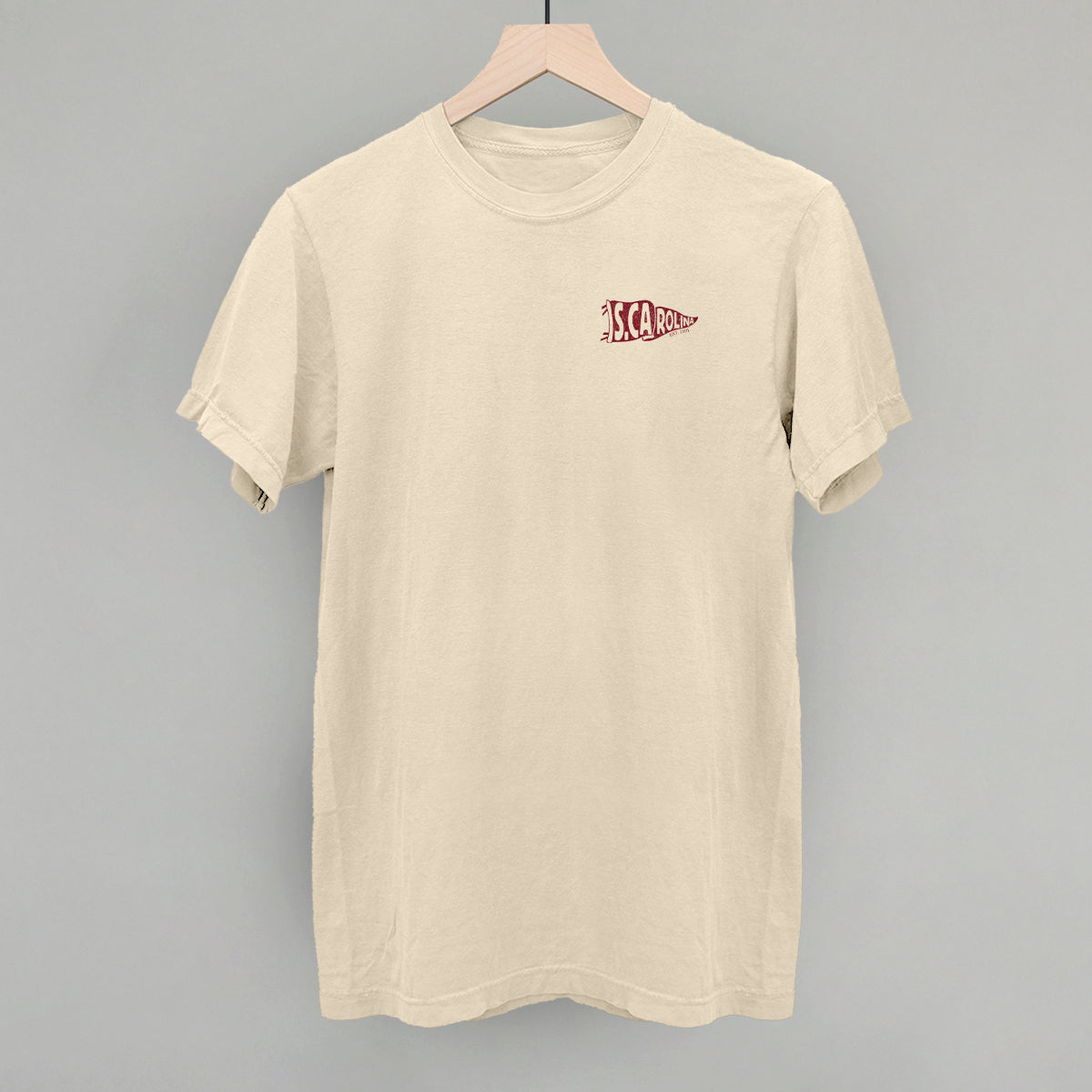 South Carolina Pennant Flag (Left Chest) - clothing by TeeHivey.com (Image 3)