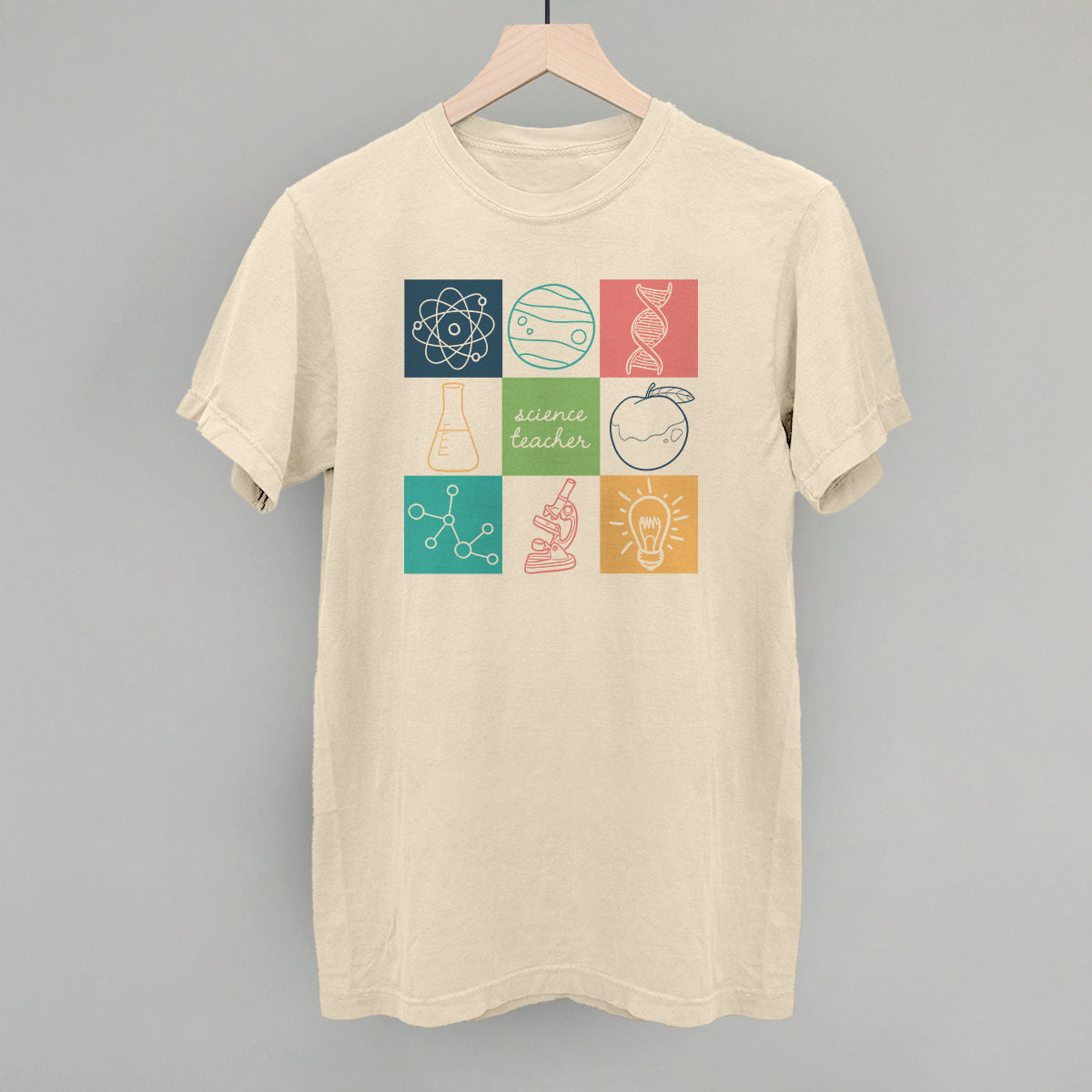 Science Teacher Doodle Grid