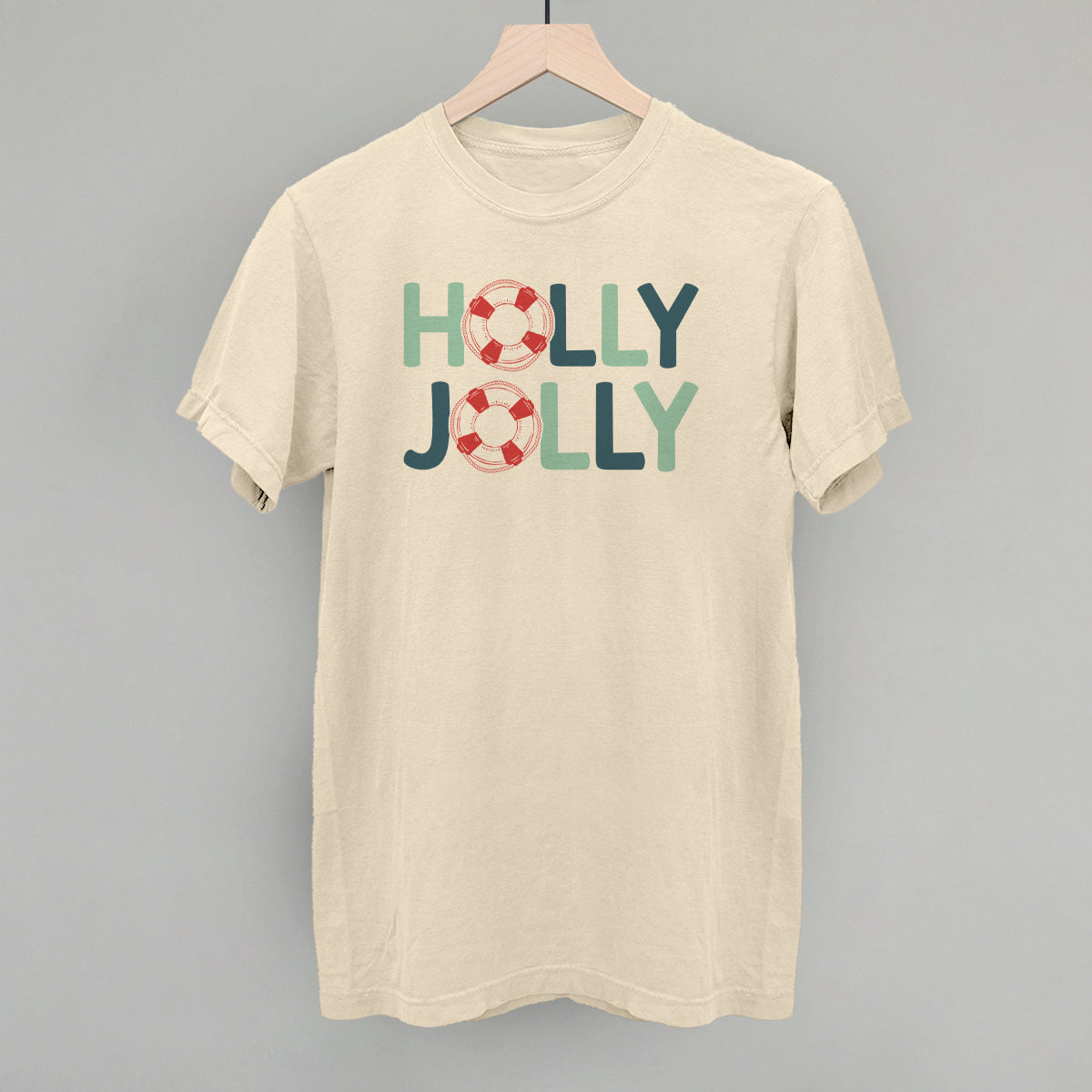 Holly Jolly (Life Saver Buoy) - clothing by TeeHivey.com (Image 4)