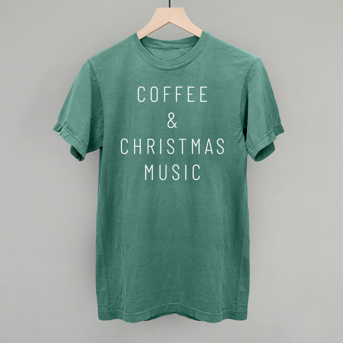 Coffee & Christmas Music - clothing by TeeHivey.com (Image 1)