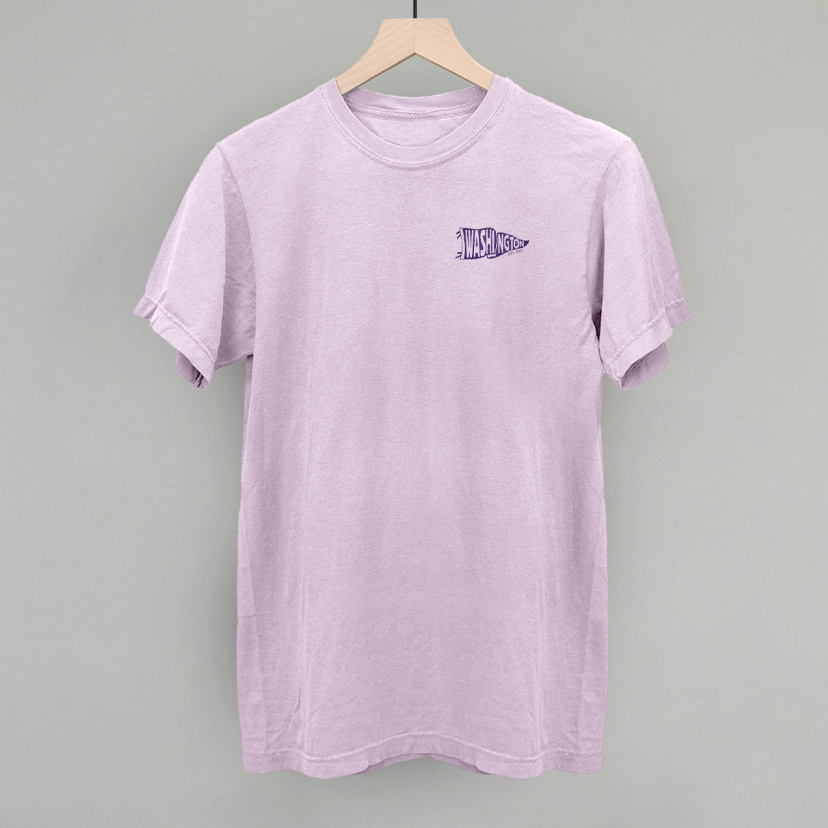 Washington Pennant Flag (Left Chest) - clothing by TeeHivey.com (Image 1)