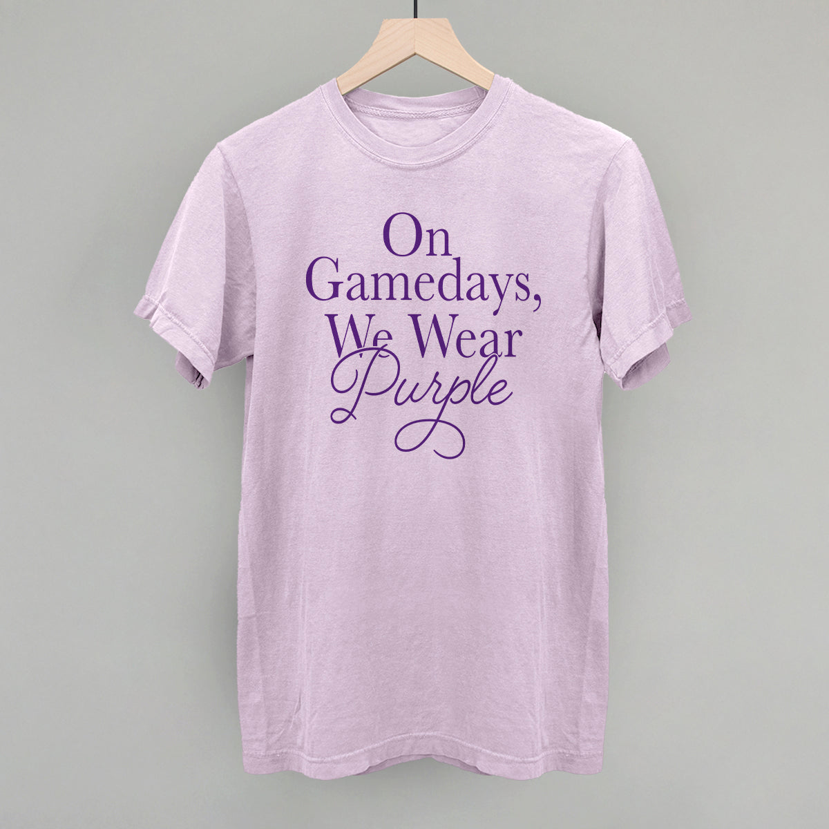 On Gamedays, We Wear Purple - clothing by TeeHivey.com (Image 1)