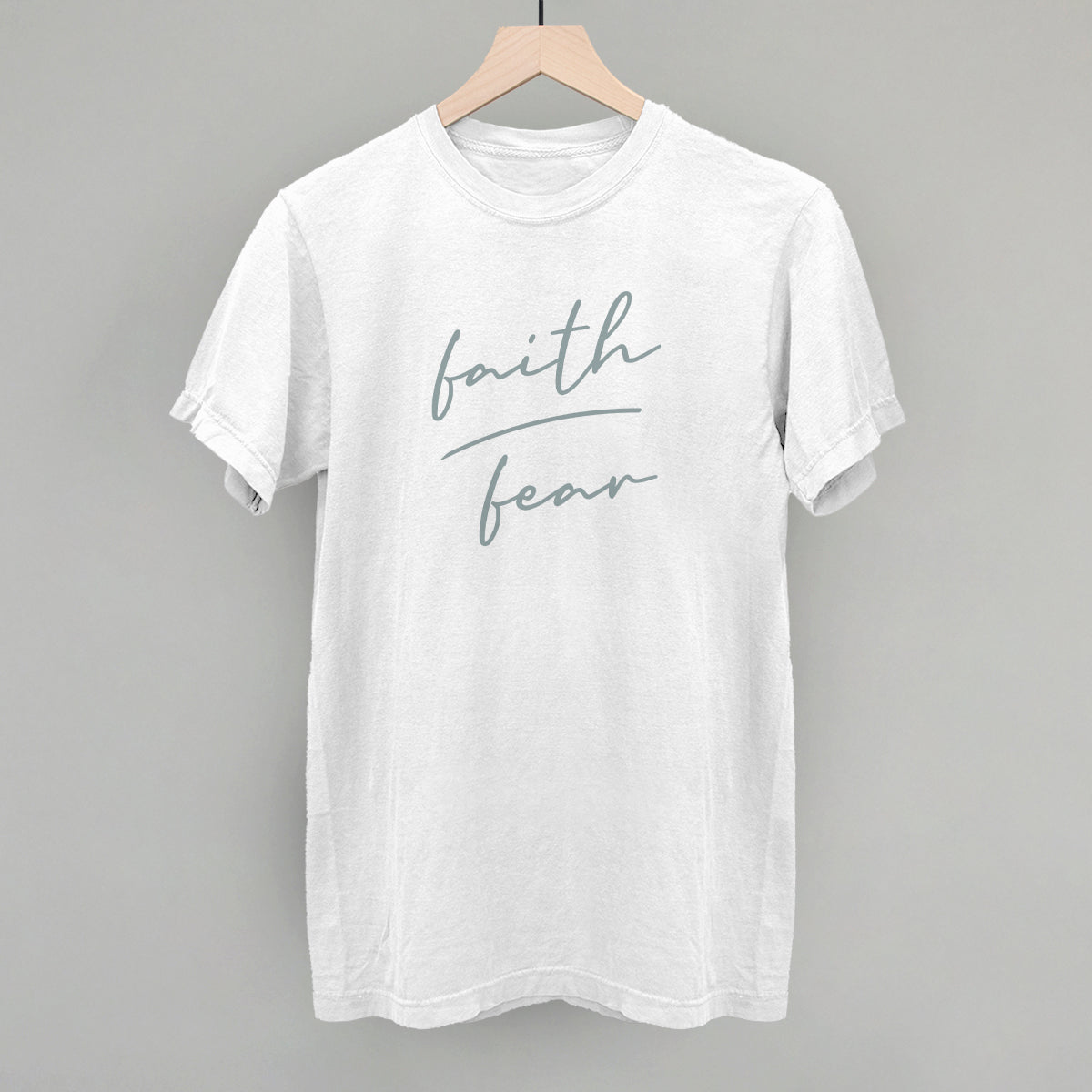 Faith Over Fear Script - clothing by TeeHivey.com (Image 5)