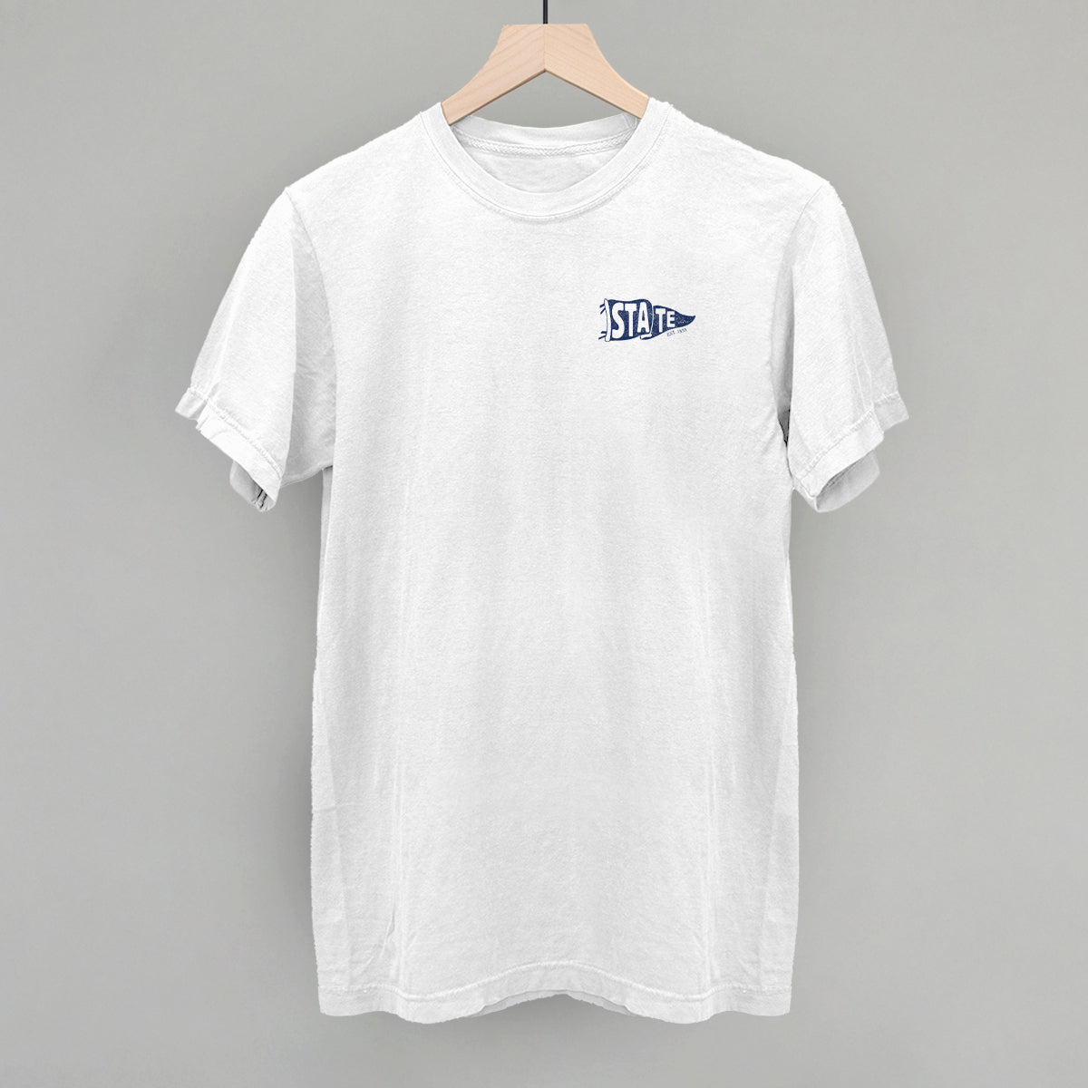 State Pennant Flag (Left Chest) - clothing by TeeHivey.com (Image 3)