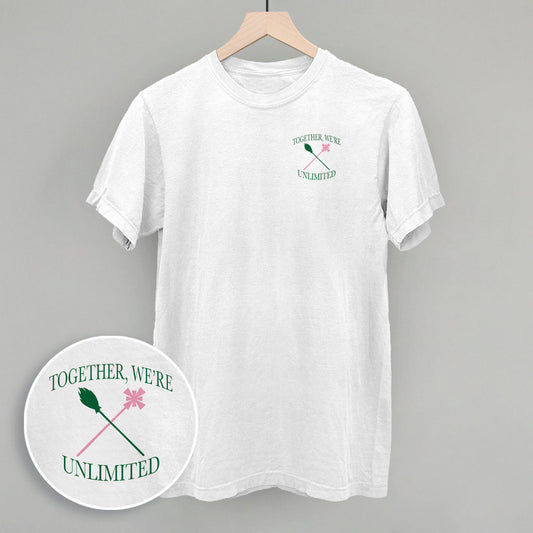 Together, We're Unlimited (Left Chest) - clothing by TeeHivey.com (Image 1)