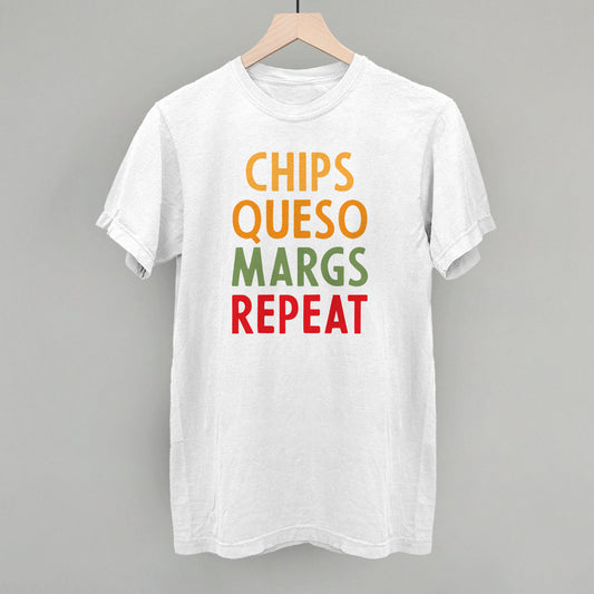 Chips Queso Margs Repeat