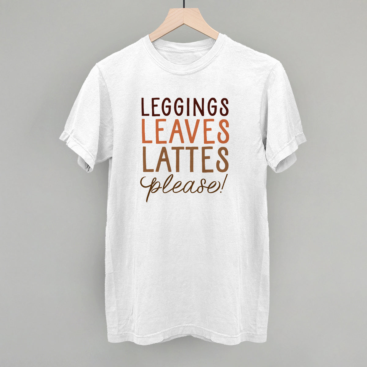 Leggings, Leaves, Lattes Please! - clothing by TeeHivey.com (Image 4)