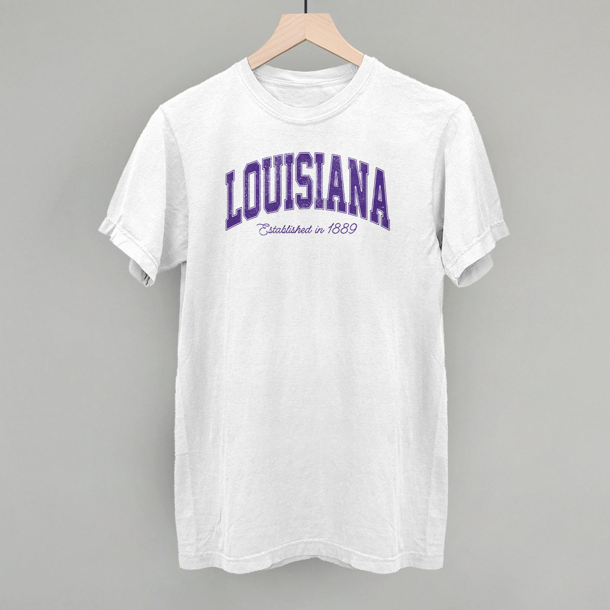 Louisiana Varsity Arch - clothing by TeeHivey.com (Image 4)